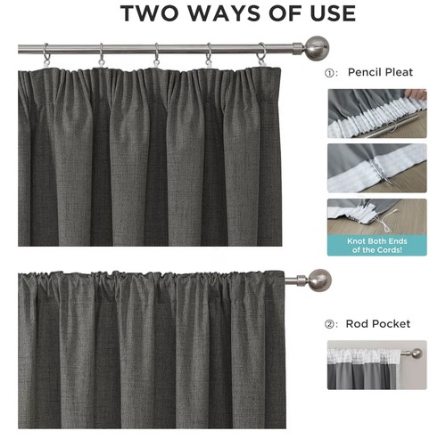 Joydeco blackout curtains 55 - joydeco,,
