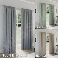 100% BLACKOUT THERMAL CURTAINS
