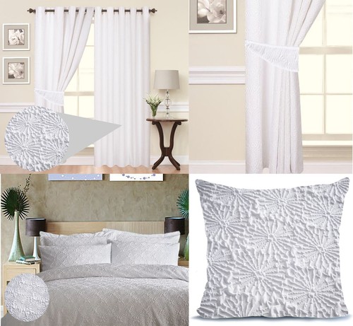 Embossed curtains cushions - embossed,