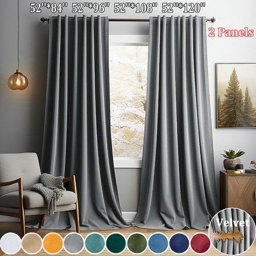 Panels blackout velvet - blackout,