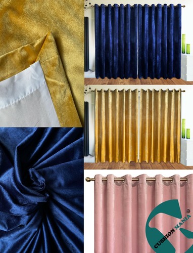 Eyelet curtains plush - eyelet,