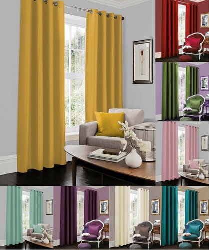 Faux silk curtains ring - silk,