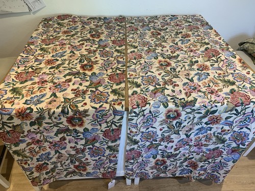 Vtg jacobean style floral - vtg,
