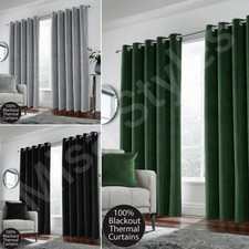 100% BLACKOUT THERMAL CURTAINS